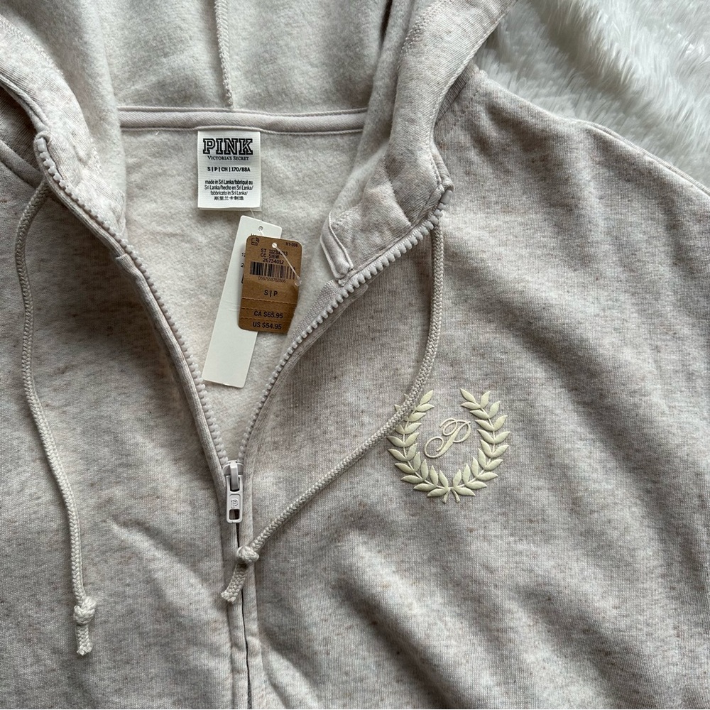 NWT PINK Full Zip - Picture 2 of 3